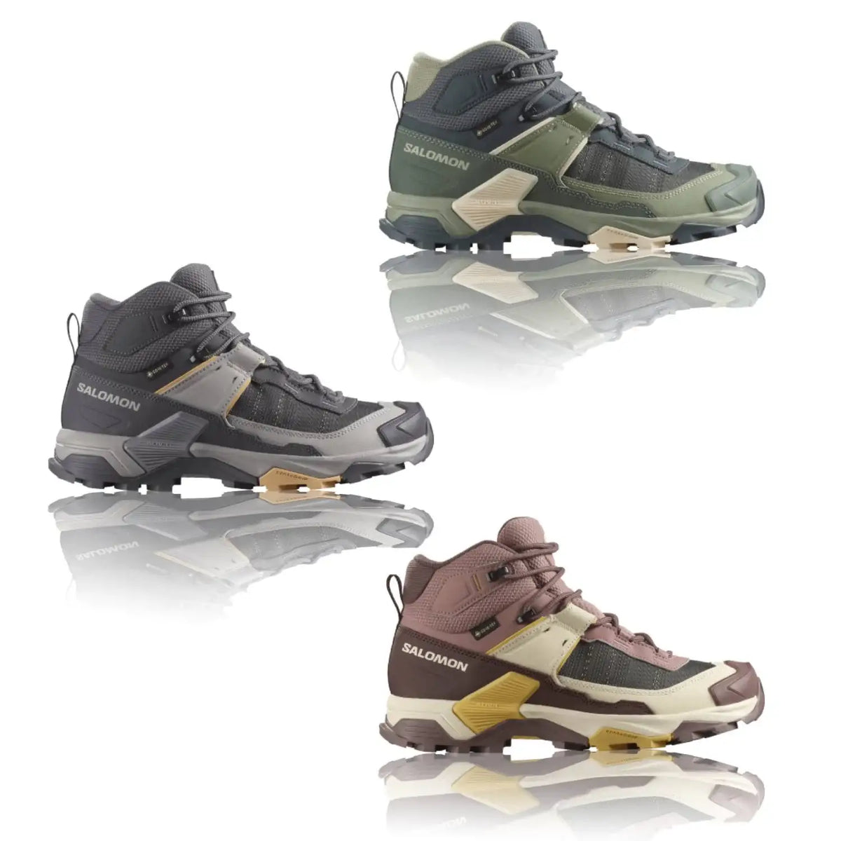 ロードショー⑤ SALOMON Women's X Ultra 5 Mid Gore-Tex Hiking Boots | Great