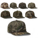 Outdoor Cap 550 Camo Performance 5-Panel Trucker Hat – High Crown Structured Cap with Moisture-Wicking Sweatband & Visor Cord
