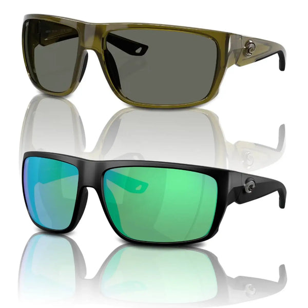 Costa Flyline Polarized Performance Sunglasses – 8-Base Wrap Frame with Hydrolite Nose Pads & Retainer-Ready Temple Tips