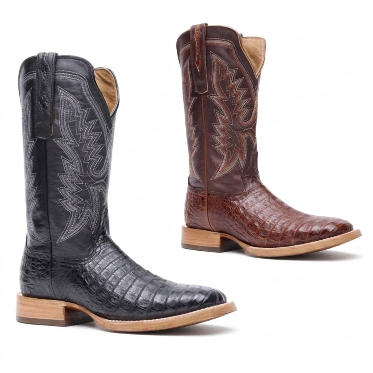 Durango® Men's PRCA Collection Caiman Belly Western Boot - Men's
