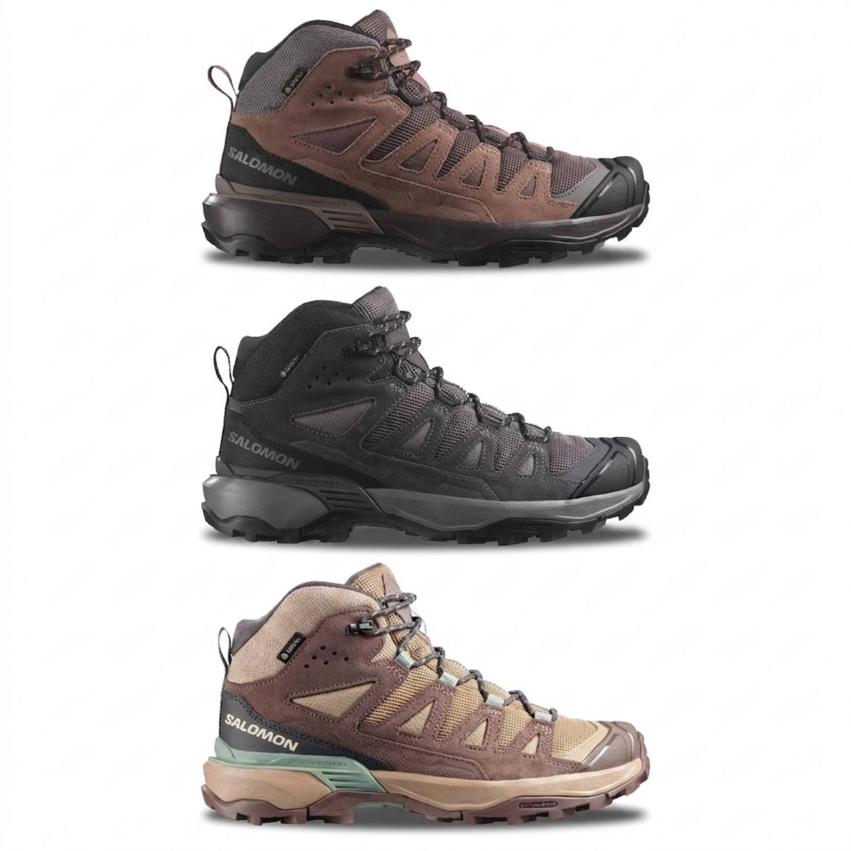 Salomon X Ultra 360 Leather Gore-Tex Mid Hiking Boots - Women's