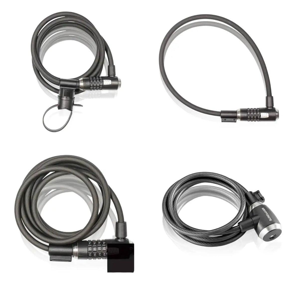 Kryptonite, KryptoFlex 815, Cable lock, Key, 8mm, 150cm, 4.9