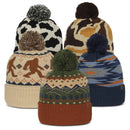 Outdoor Cap KNF-WILD Beanie | Acrylic Knit Watch Cap with 3" Cuff and Tonal Pom