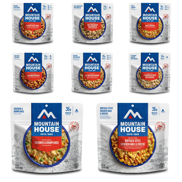 Mountain House Buffalo-Style Chicken Mac & Cheese