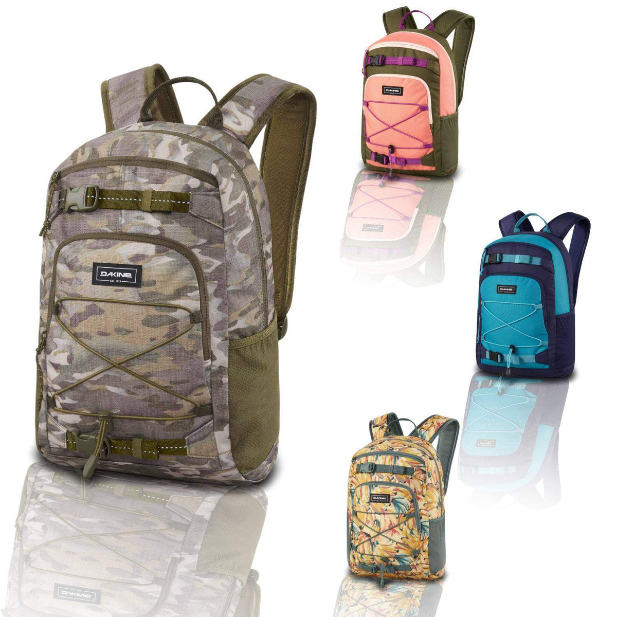 dakine grom 13l mini backpack Pack This compact pack combines practical features with a thoughtful design that suits school days Dakine Grom 13L Backpack -