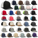 Outdoor Cap OC770 Premium Low Profile Trucker Cap – Pro Round Crown Structured Hat with Mesh Back Panels