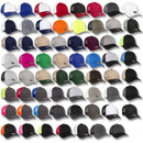 OTTO CAP® 83-473 - 6 Panel Low Profile Mesh Back Trucker Hat