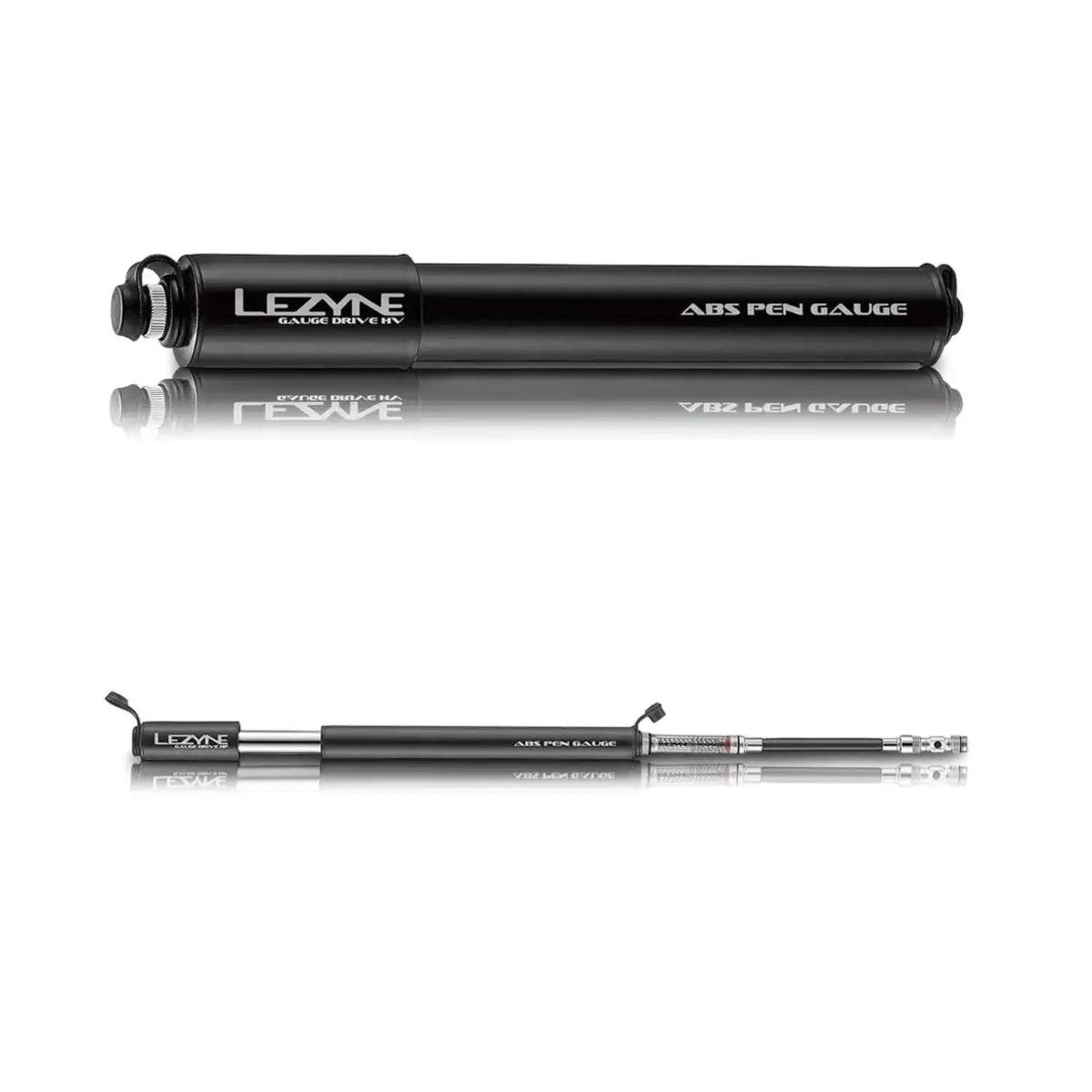 Lezyne, Gauge Drive HP, Pump, 120psi, Black, M, 232mm