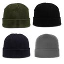 Outdoor Cap 808 Beanie | Waffle Knit Watch Cap with 3" Cuff and Faux Suede Label