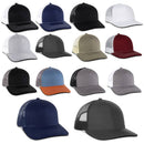 Outdoor Cap 571 Premium 5-Panel Trucker Cap – Modern Design with Chino Twill Front & Mesh Back