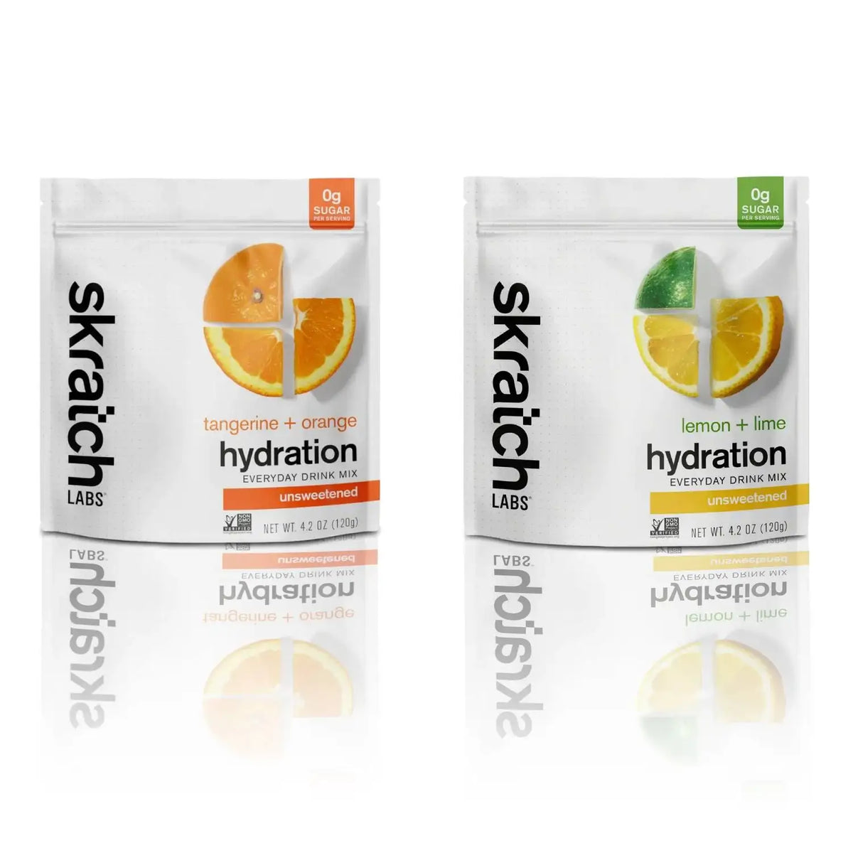 Skratch Labs Unsweetened Hydration Sport Drink Mix - 30 Serving Resealable Pouch
