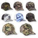 OTTO CAP® 105-1247 - Camouflage 6 Panel Low Profile Mesh Back Trucker Hat