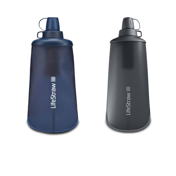 LifeStraw Peak Series Collapsible Squeeze Water Bottle Filter System 1L