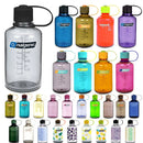 Nalgene Narrow Mouth 16oz Tritan Plastic Water Bottle, 16 Ounce Bottle