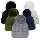 Outdoor Cap OC806 Oversized Pom Watch Cap Beanie – Acrylic Knit with 3” Cuff