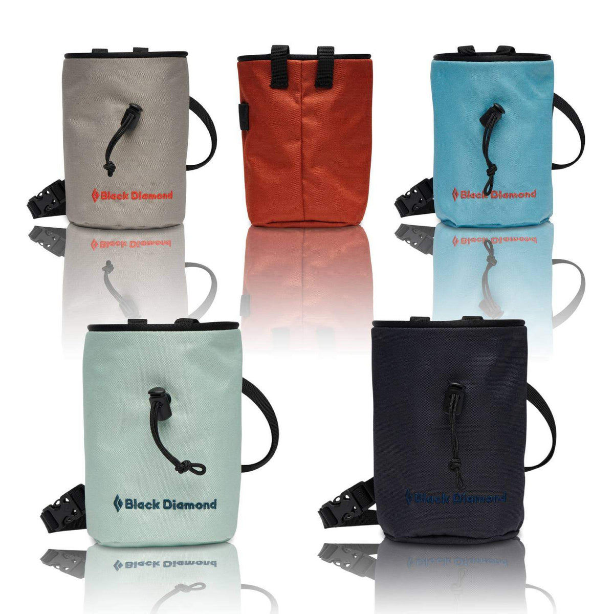 Black Diamond Mojo Zip Chalk Bag – Classic Design with Secure Storage