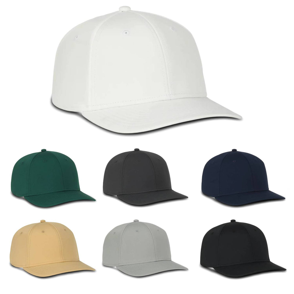Outdoor Cap 360PF Pro Round Crown Performance Cap – Polyester/Spandex with ProFlex Adjustable Sweatband