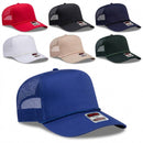 OTTO CAP® 39-071 - 5 Panel Mid Profile Mesh Back Trucker Hat 39-071
