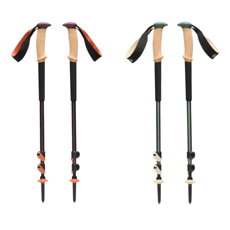 Black Diamond Trail Cork Trekking Poles – Adjustable & 4-Season Ready