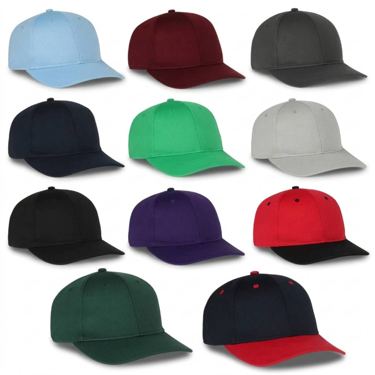 Outdoor Cap PTM850 ProTech Mesh Performance Cap – Mid Crown, Structured, Moisture-Wicking Polyester