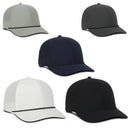 Outdoor Cap 660 Perforated Performance Polyester Cap w/Cord – Pro Mid Crown, Structured with Pre-Curved Visor