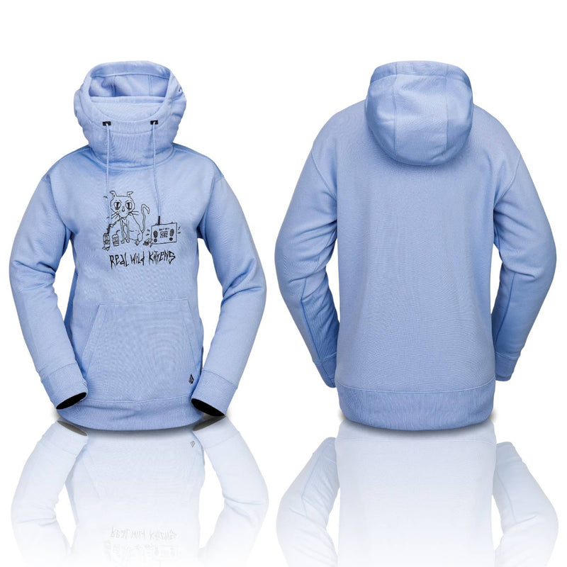 Volcom Hydro Riding Hoodie - Women's | Spring-Ready Fleece with Hydrophobic Fleece and Integrated Comfort Features