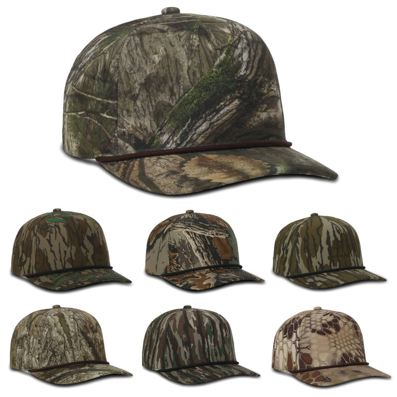 帽子 circulation cap yurika akutsu camo Outdoor Cap 550 Camo Performance 5-Panel Trucker Hat – High Crown
