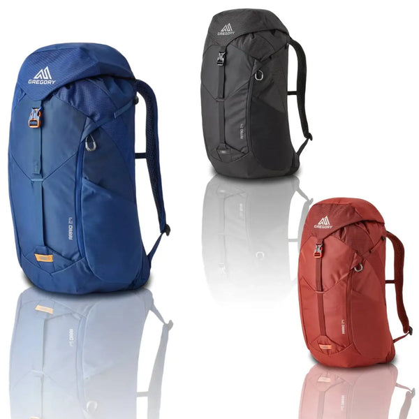 Gregory Arrio Daypack 22L | 24L - Lightweight Hiking Backpack with Hydration Compatibility