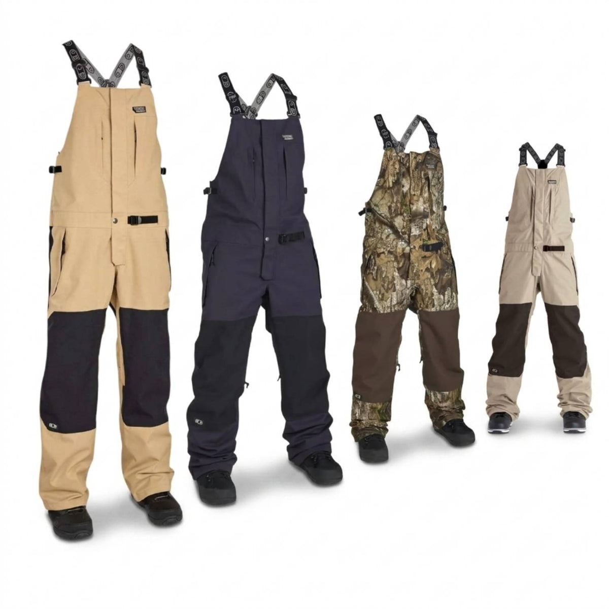 Airblaster Stretch Men’s Krill Bib – Flexible & Durable Snow Bib for Maximum Comfort and Mobility