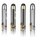 Lezyne, Micro Floor Drive HV, Pump, 90psi, Silver, No Gauge