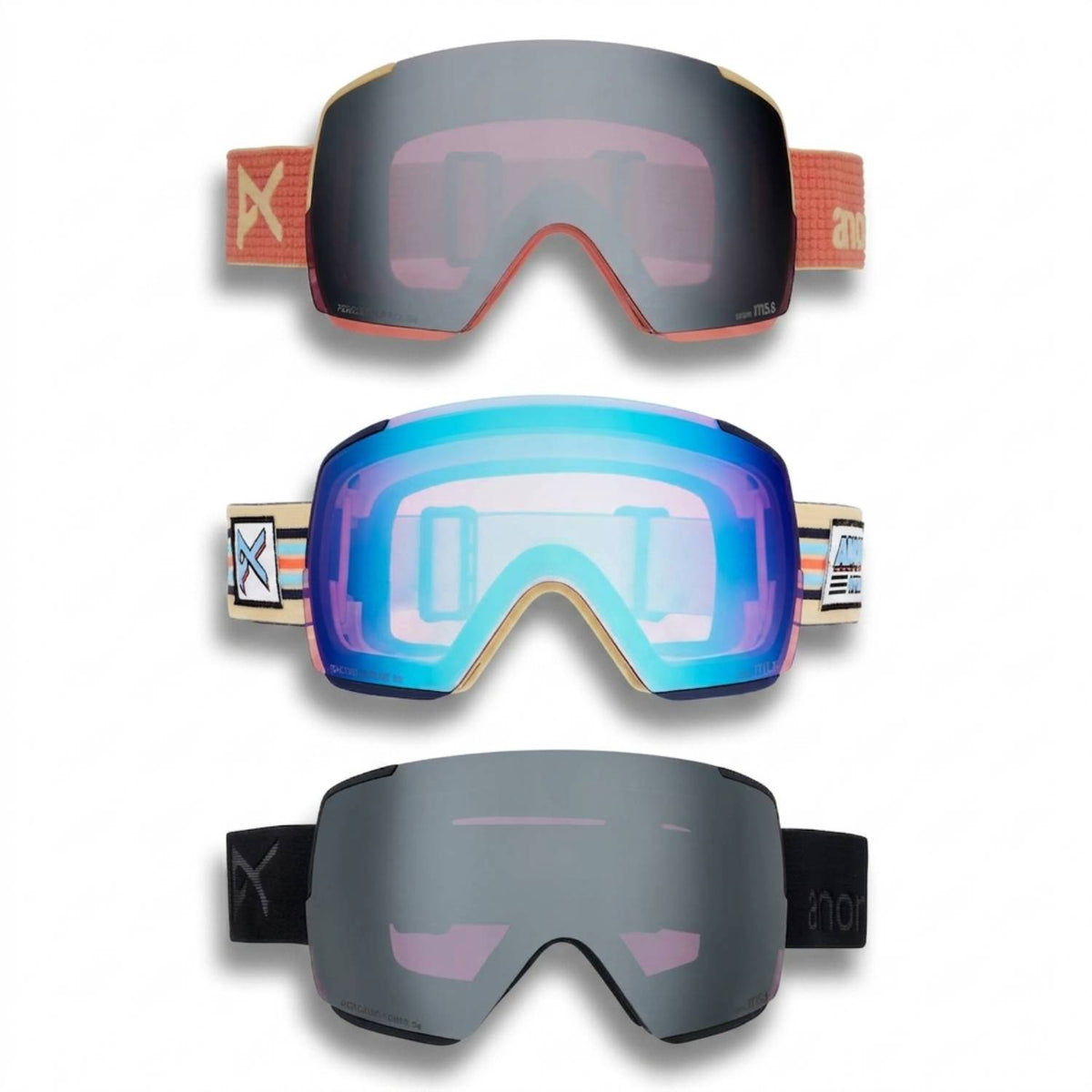 Anon M5S Goggles (Small Fit) + Bonus Lens + MFI Face Mask