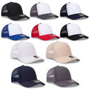 OTTO CAP® 1120-1 - Seamless 6 Panel Mid Profile Mesh Back Trucker Hat