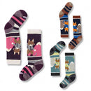 Smartwool Kids' Wintersport Full Cushion Fox Glade Print Over The Calf Socks