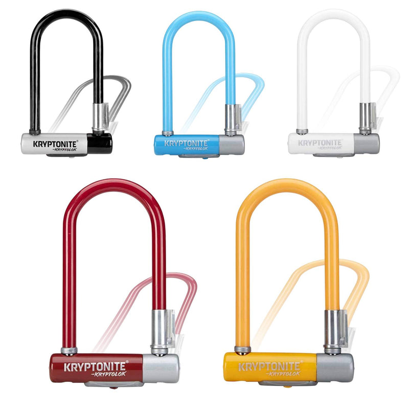 Kryptonite, KryptoLok Mini-7 (DD), U-Lock, Key, 83x178mm, 3.25''x7'', Thickness in mm: 13mm
