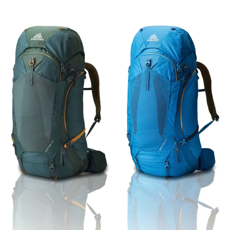 Gregory Katmai Backpacking Pack 55L | 65L - Men's Dynamic Fit Pack with FreeFloat 360 Suspension Gregory Katmai Backpacking Pack 55L | 65L - Men's Dynamic Fit Pack with FreeFloat 360 Suspension