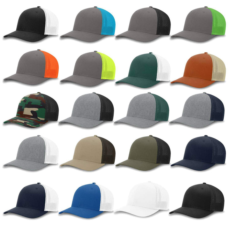 Richardson 110 R-Flex Trucker Hat Meshback Cap