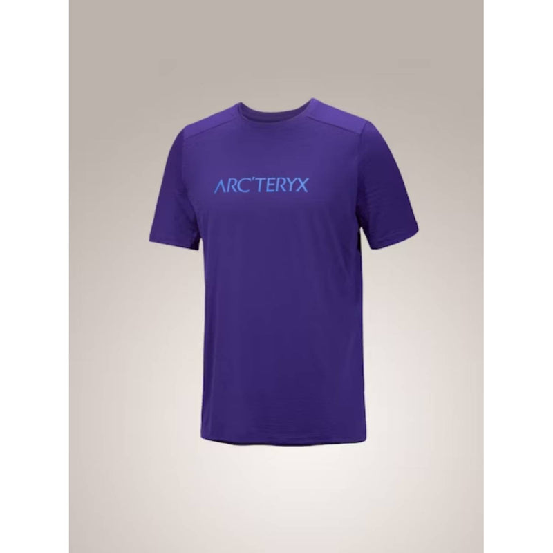 Arc'teryx Ionia Merino Wool Arc'Word Logo SS M Soulsonic / Electra S