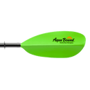 Aquabound Manta Ray Fiberglass 2pc Snap Button Kayak Paddle Electric Green 235 - Aquabound - Ridge & River