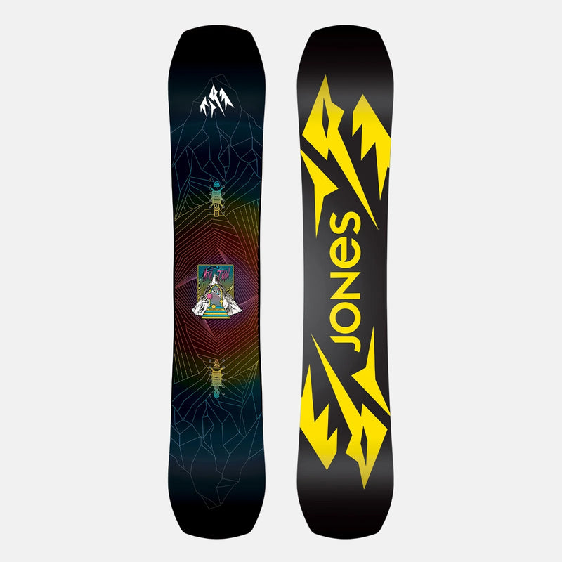 Jones Mountain Twin Snowboard - Men's 2025|Playful freeride tool that excels in any snow & terrain