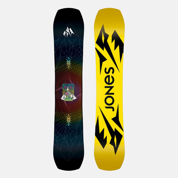 Jones Mountain Twin Snowboard - Men's 2025|Playful freeride tool that excels in any snow & terrain