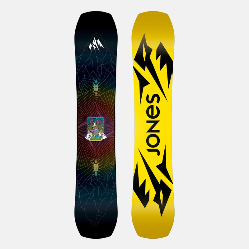 Jones Mountain Twin Snowboard - Men's 2025|Playful freeride tool that excels in any snow & terrain