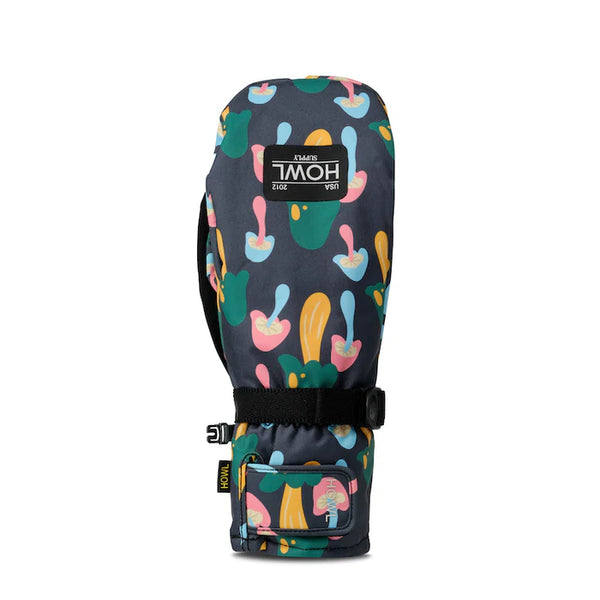 Howl Fairbanks Mitt – 10K Waterproof Snowboard Mittens with Hyperloft Insulation, Vegan Leather Palms & Removable Leash