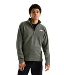 The North Face Textured Cap Rock ¼ Zip - Men's - NEW TAUPE GREEN HEATHER