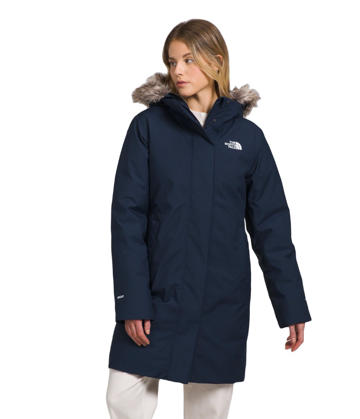 The North Face Arctic Parka - Women’s Waterproof Down Winter Parka with DryVent 2L Shell and 600-Fill Recycled Down Insulation - SUMMIT NAVY