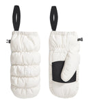 The North Face Montana Puffer Mitt | Insulated Winter Mitten - WHITE DUNE