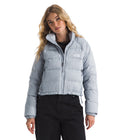 The North Face Hydrenalite Down Jacket - Women’s 600-Fill Recycled Down Insulated Puffer with Water-Repellent Finish - BLUE FLAX