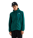 The North Face TNF Performance Fleece Full Zip Hoodie - Men's - PACIFIC TEAL DARK HEATHER