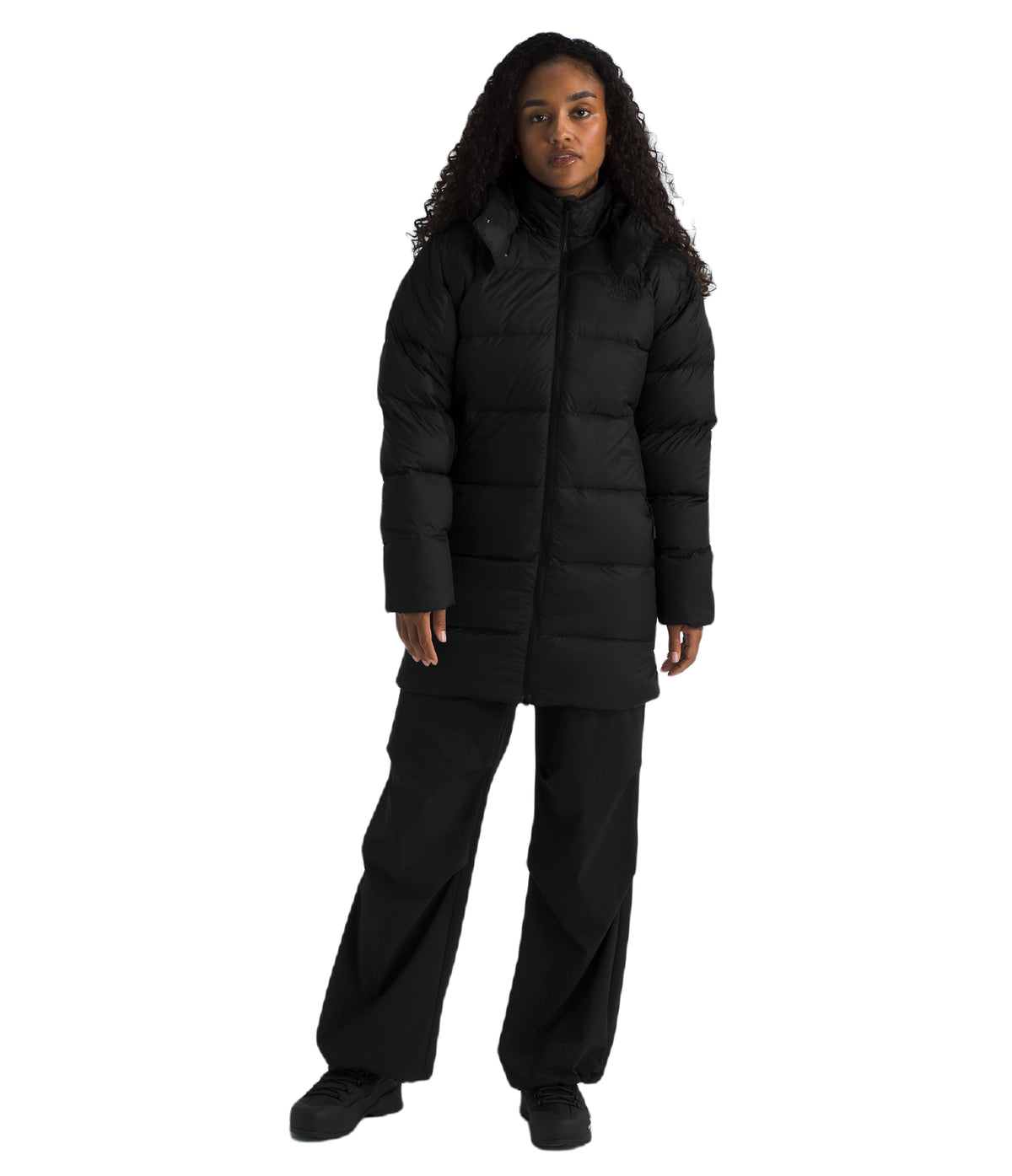 The North Face Hydrenalite City Down Hooded Parka - Women's | 600-Fill Down Winter Parka - TNF BLACK