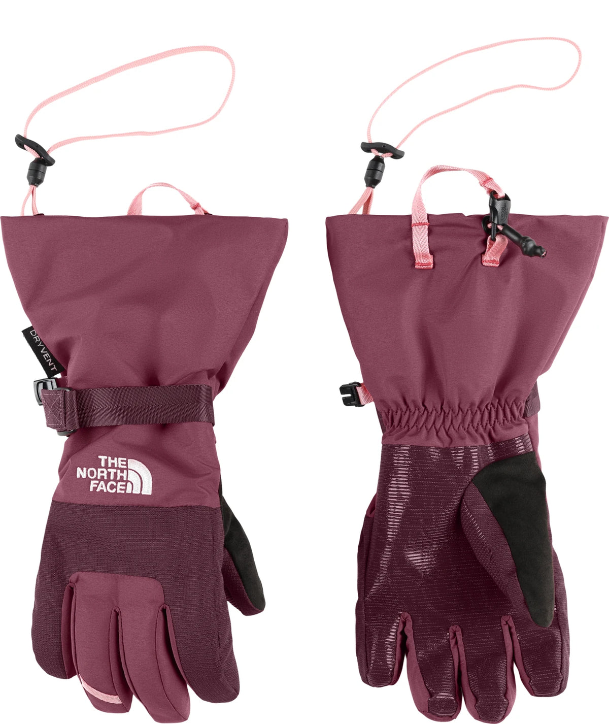 The North Face Montana Glove - Kids' - Burgundy Crush/Fermented Clay