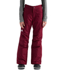 The North Face Freedom Insulated Pant - Girls' - BURGUNDY CRUSH